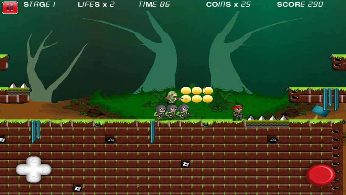 Capturas de pantalla de Frontline Jungle War Soldier Troopers Run: Great Militia War Brigade