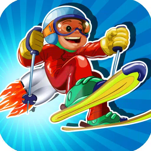 Jetpack Ski Flying Stunt: Winter Sports Adventure Jetpack Ski Flying Stunt: Winter Sports Adventure