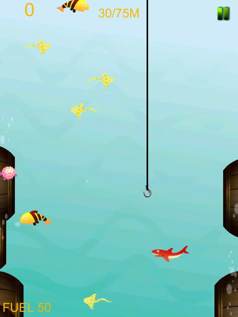 Tangkapan skrin Jungle Commando Fishing Mania iPad 