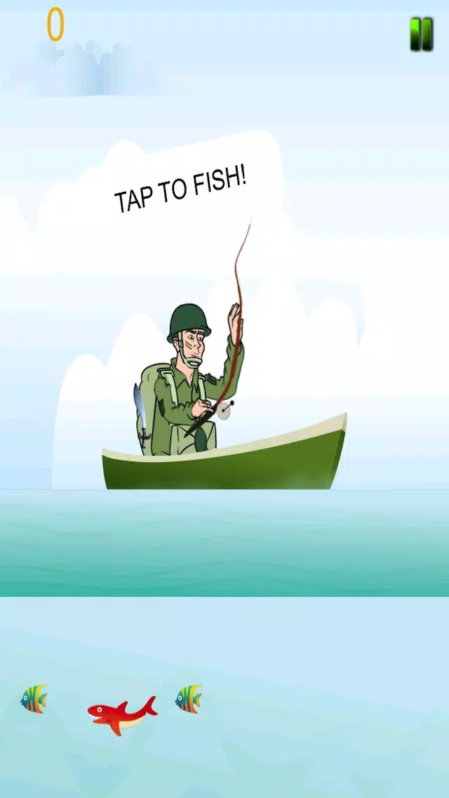 Tangkapan skrin Jungle Commando Fishing Mania