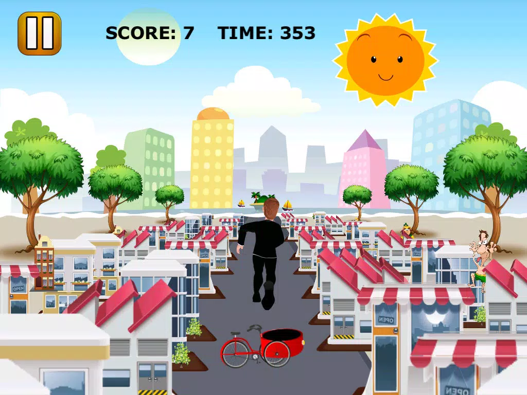 Tangkapan layar Secret Agent Chase Revenge Dash iPad 