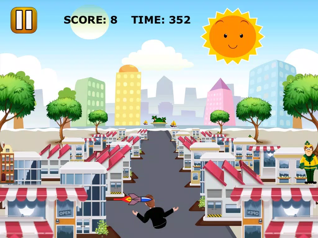Tangkapan layar Secret Agent Chase Revenge Dash iPad 