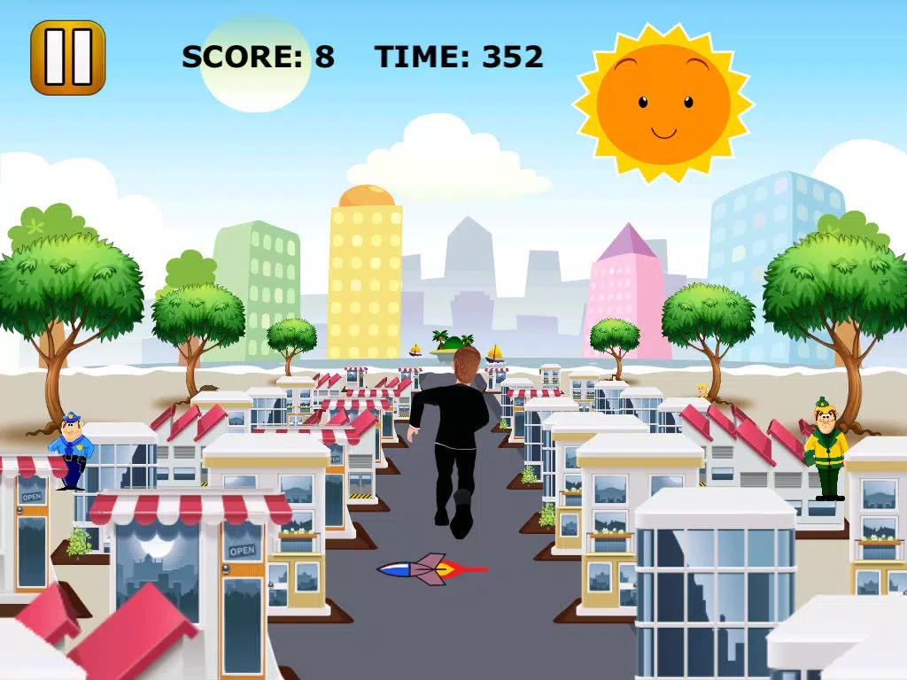 Tangkapan layar Secret Agent Chase Revenge Dash iPad 