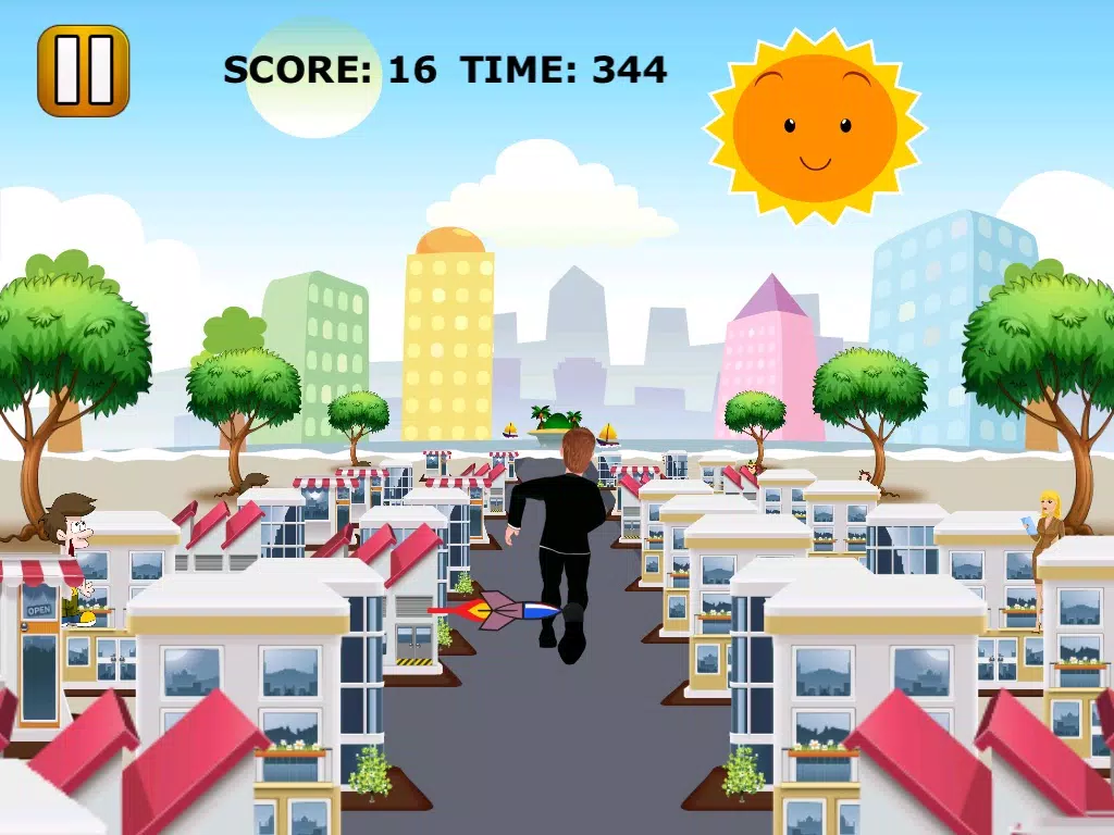 Tangkapan layar Secret Agent Chase Revenge Dash iPad 