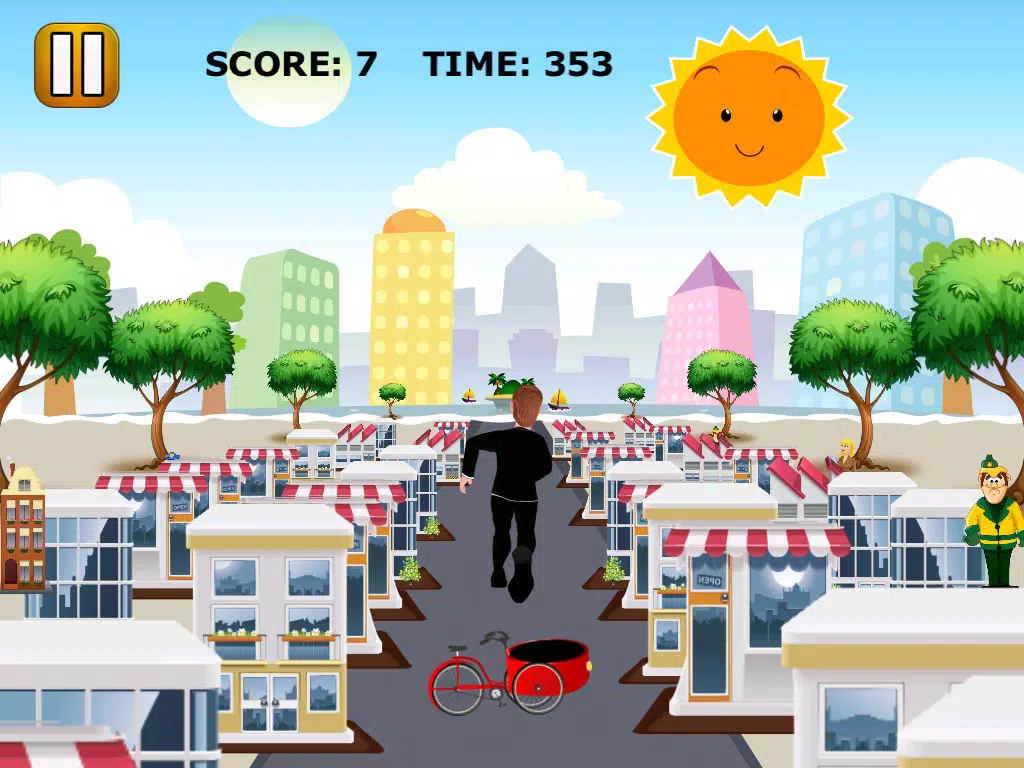 Tangkapan layar Secret Agent Chase Revenge Dash iPad 