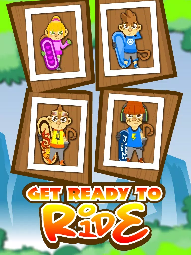 ภาพหน้าจอของ Snowboarding Monkey Mania iPad