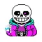 #1 Undertale Sans Pixel number