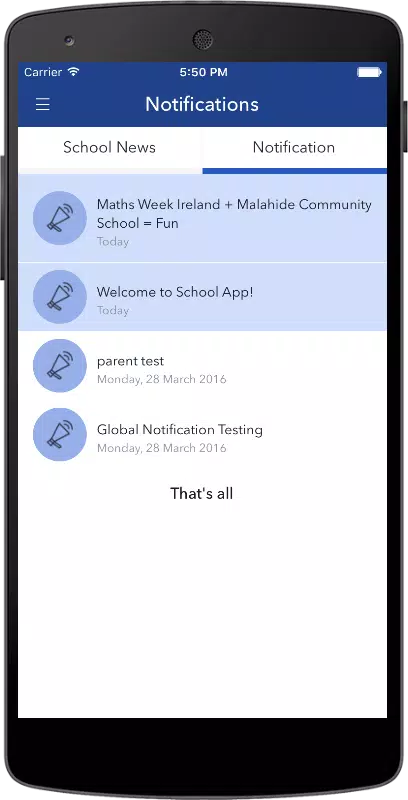 Malahide Community School Screenshots