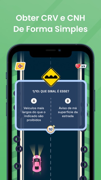 Simulado CNH Provas 2024 Screenshots
