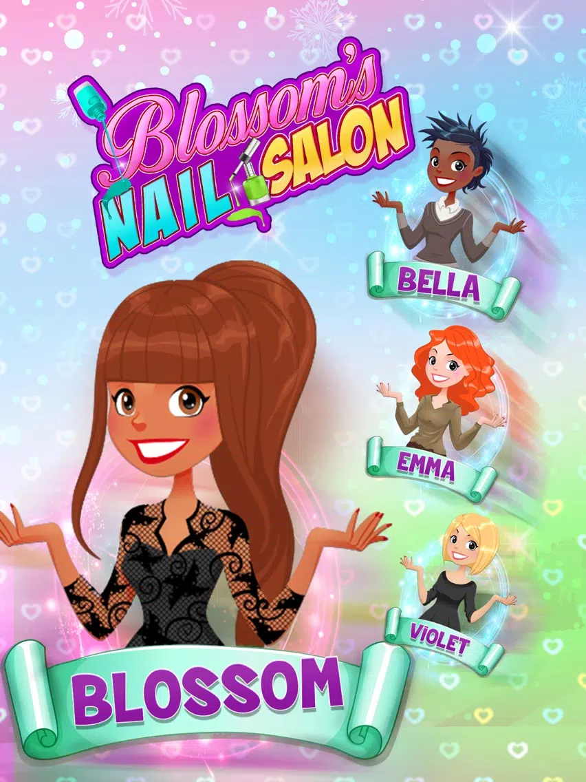 Blossom Nail Art Salon iPad Screenshots
