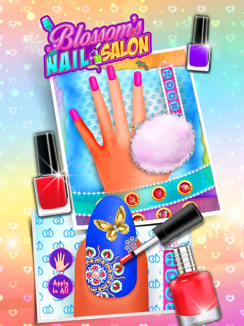 Blossom Nail Art Salon iPad Screenshots
