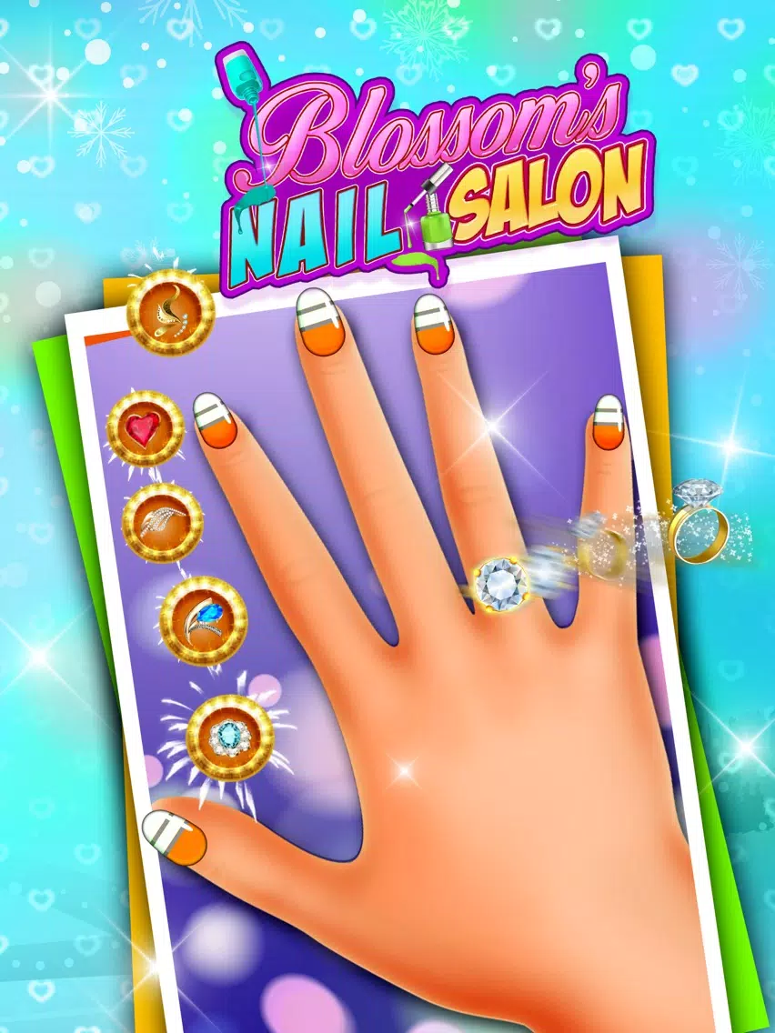 Blossom Nail Art Salon iPad Screenshots