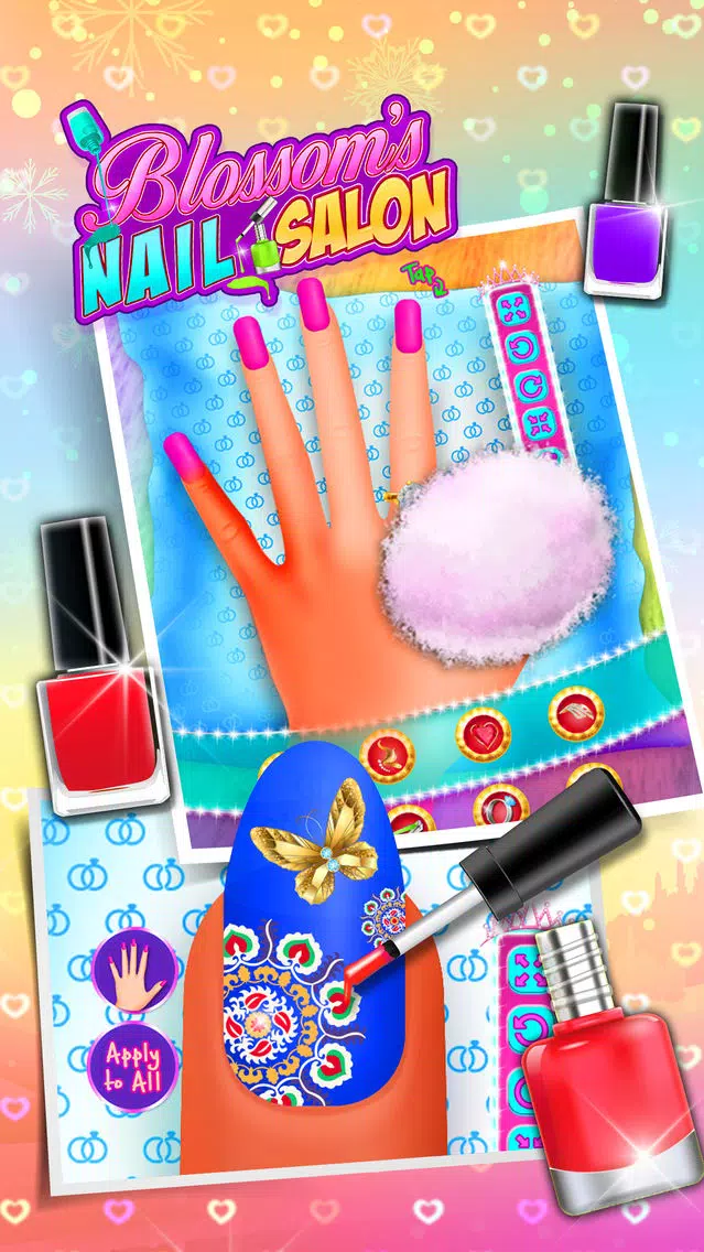 Blossom Nail Art Salon Screenshots