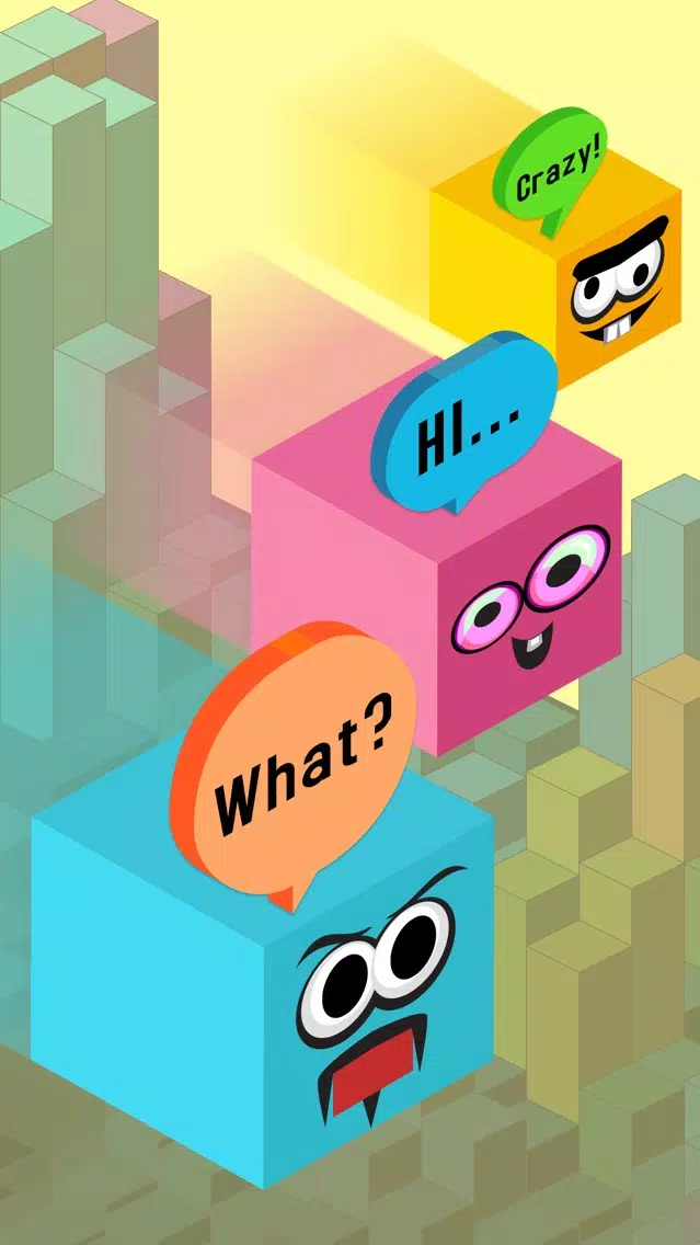 Amazingly Cubed Sticker Set for iMessage Screenshots