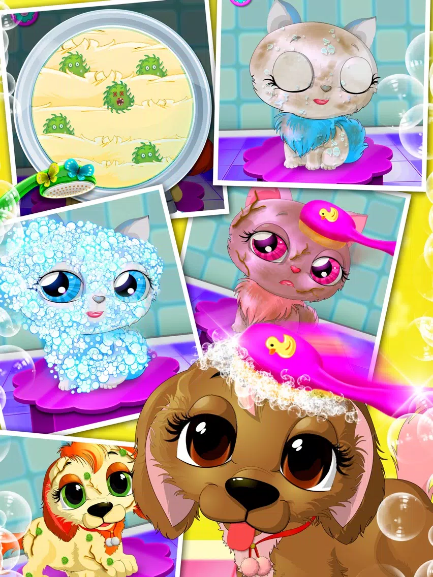 My Little Pet Shop - Spa & Dress Up iPad Screenshots