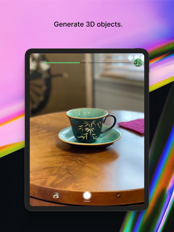 Unity AR Companion iPad Screenshots
