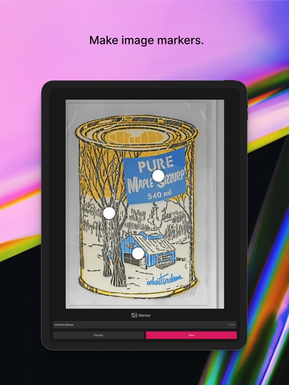 Unity AR Companion iPad Screenshots