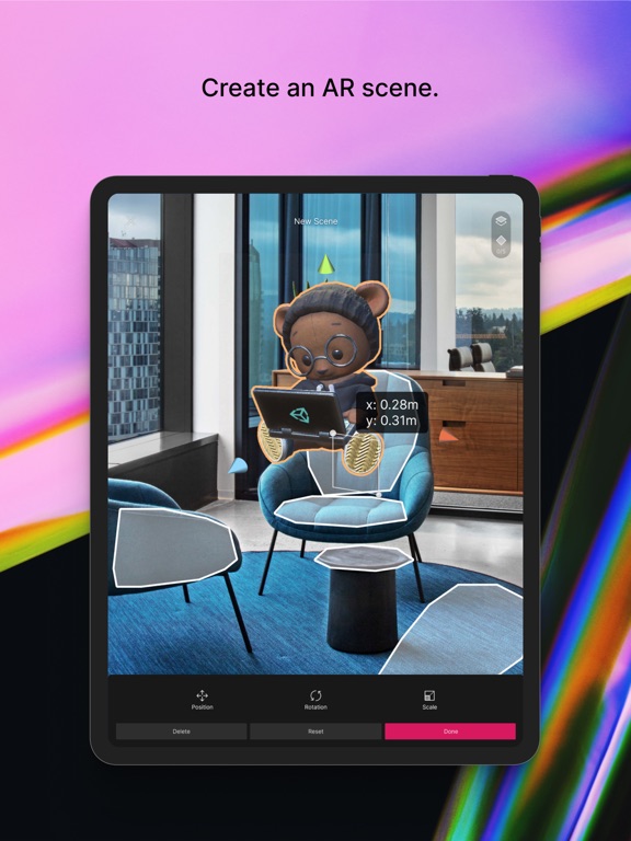 Unity AR Companion iPad Screenshots