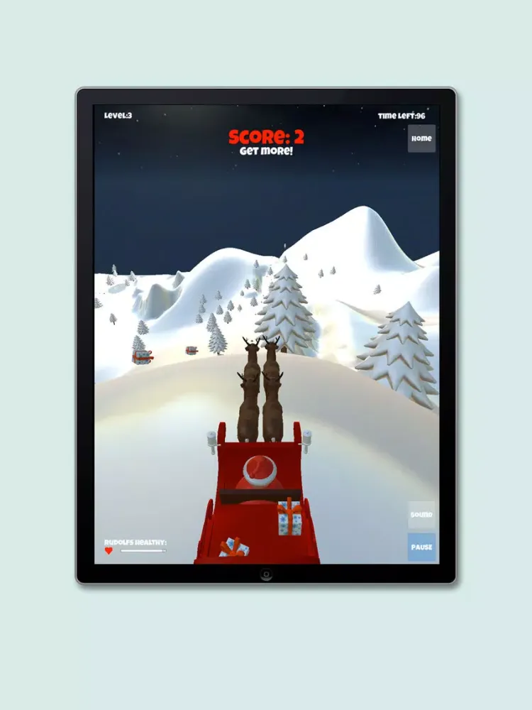 Christmas Run iPad Screenshots