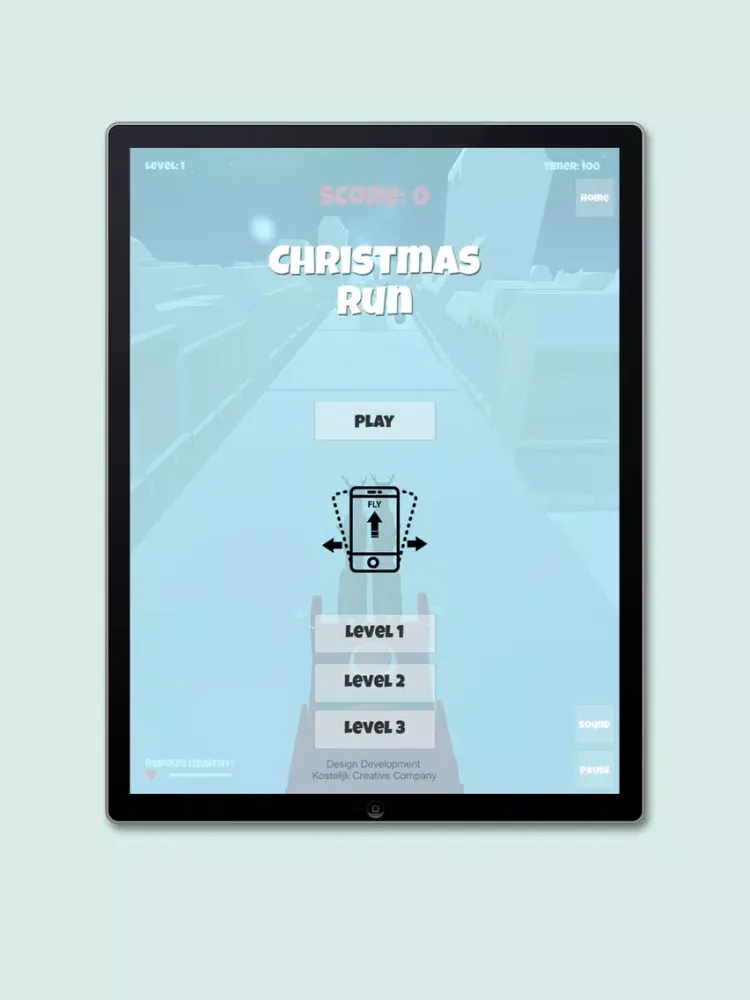 Christmas Run iPad Screenshots