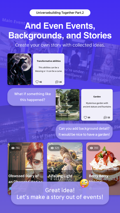 Storynation: Build My Universe Screenshots
