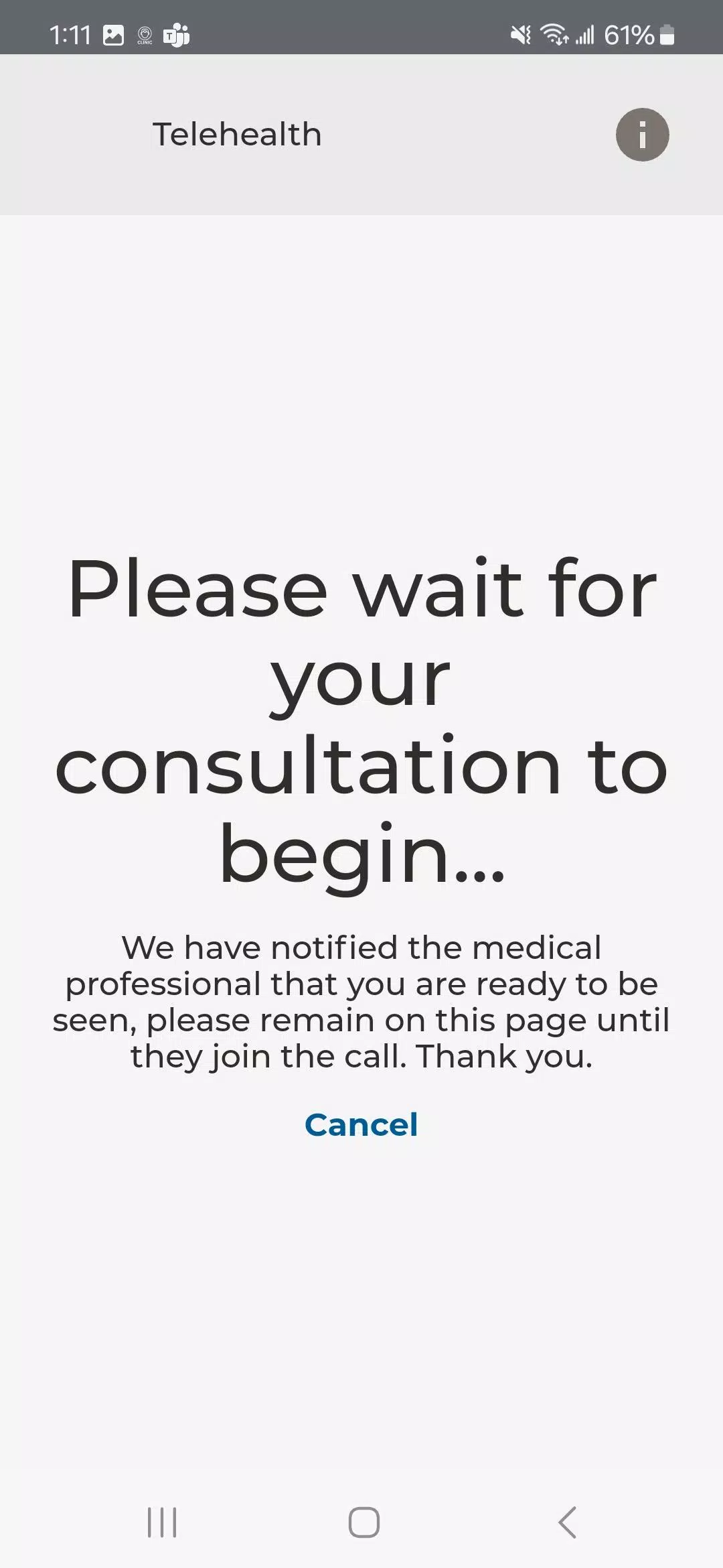 myUNM Health Virtual Visits Screenshots