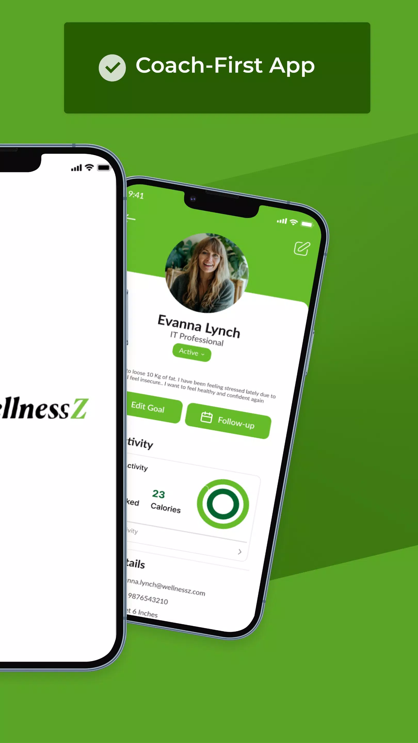 Tangkapan layar WellnessZ