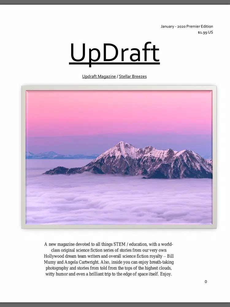 UpDraft Magazine iPad Screenshots