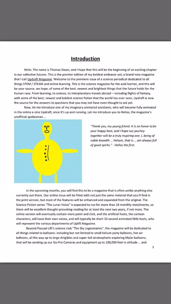 UpDraft Magazine Screenshots