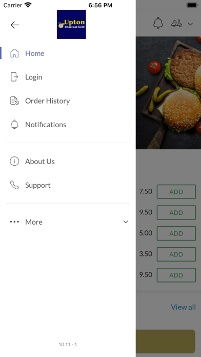 Upton Charcoal Grill. Screenshots