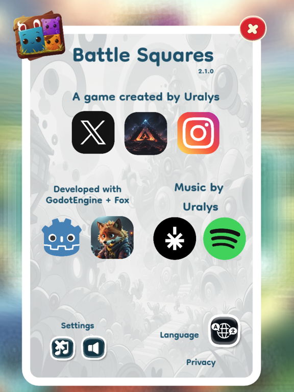 Battle Squares iPad 应用截图