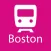 Boston Rail Map Lite