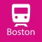 Boston Rail Map Lite