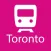 Toronto Rail Map Lite
