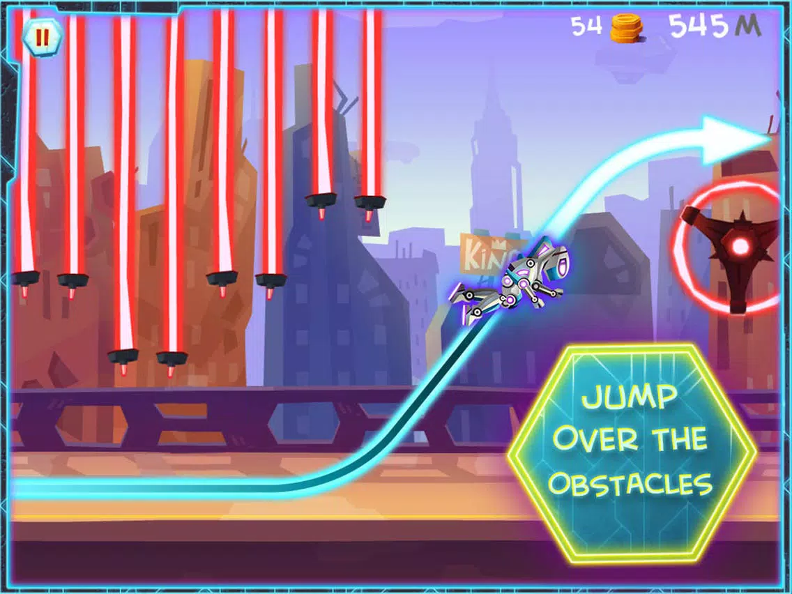 Turtle Ninja Urban Run - Mutant Robot Fight iPad  Screenshots