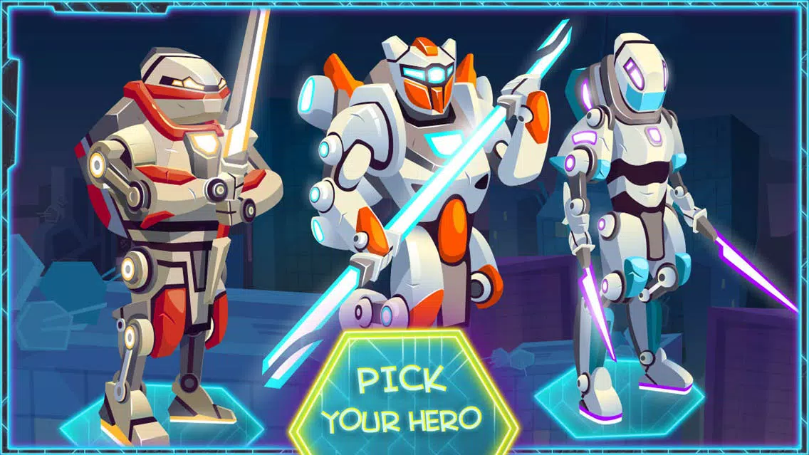 Turtle Ninja Urban Run - Mutant Robot Fight Screenshots