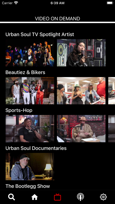 Urban Soul TV Screenshots