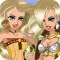 Warrior Sisters Dress Up