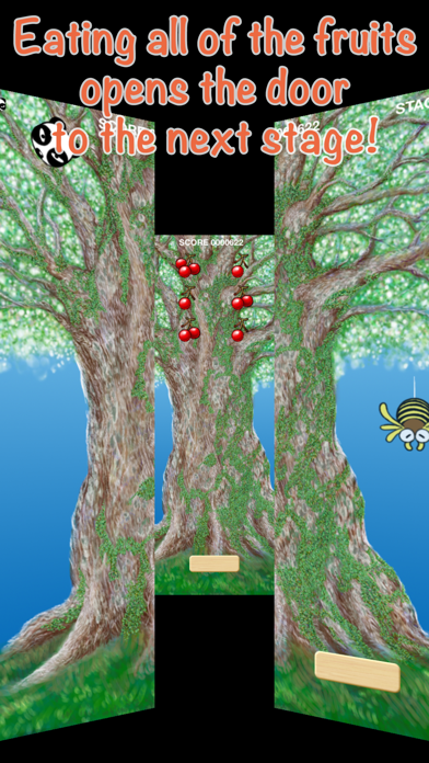 Capturas de tela do uPanda Breaks Out Fruits