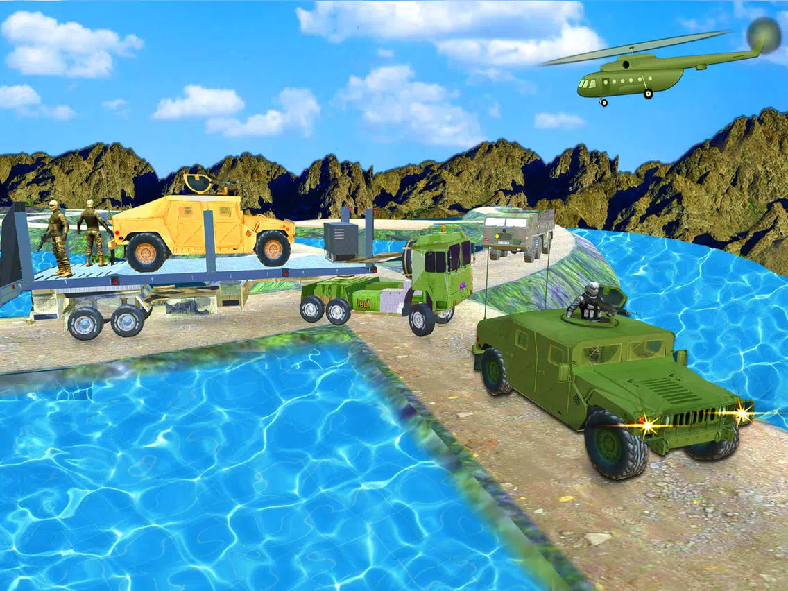Us Offroad Army cargo truck iPad Screenshots