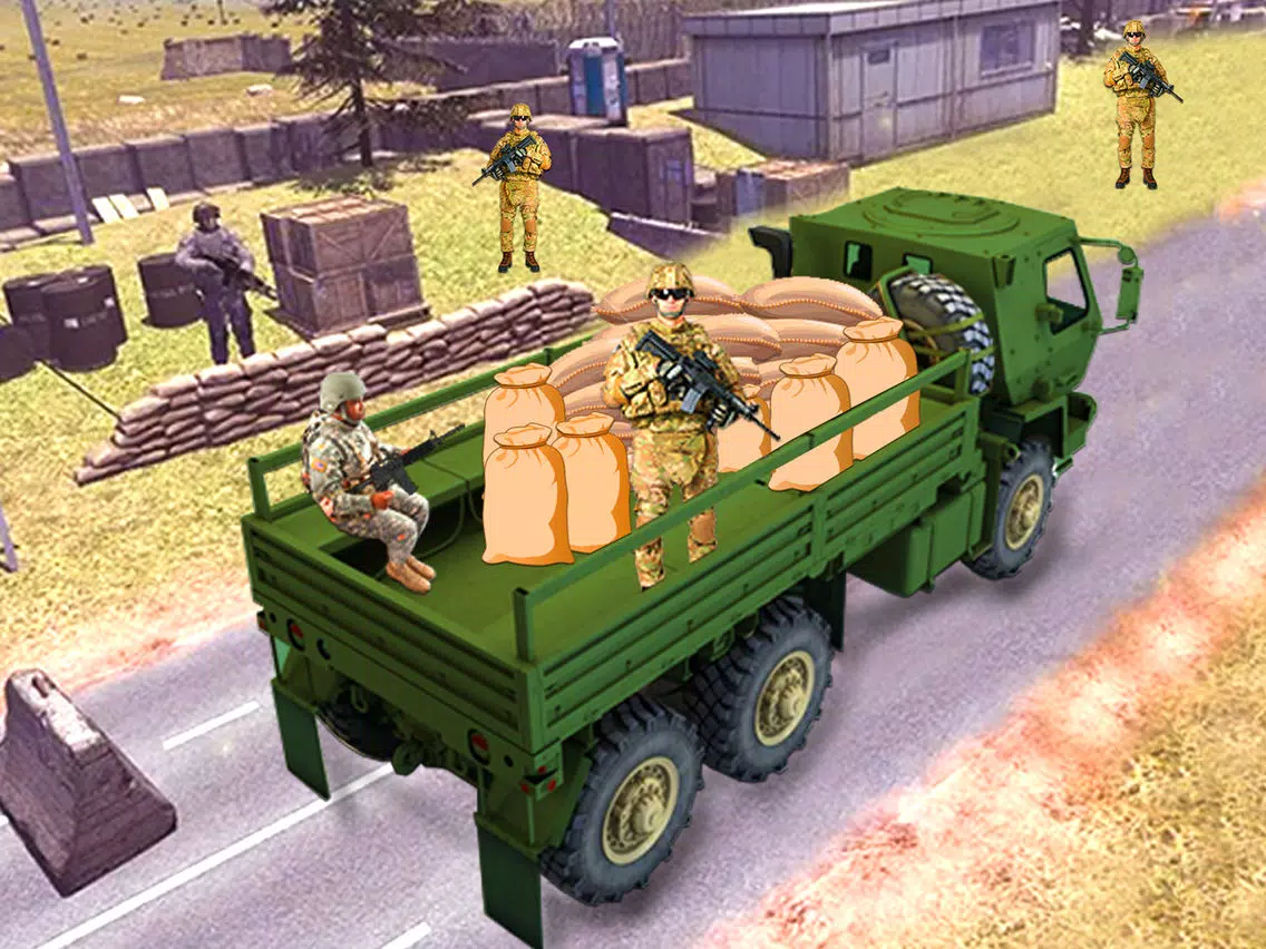 Us Offroad Army cargo truck iPad Screenshots