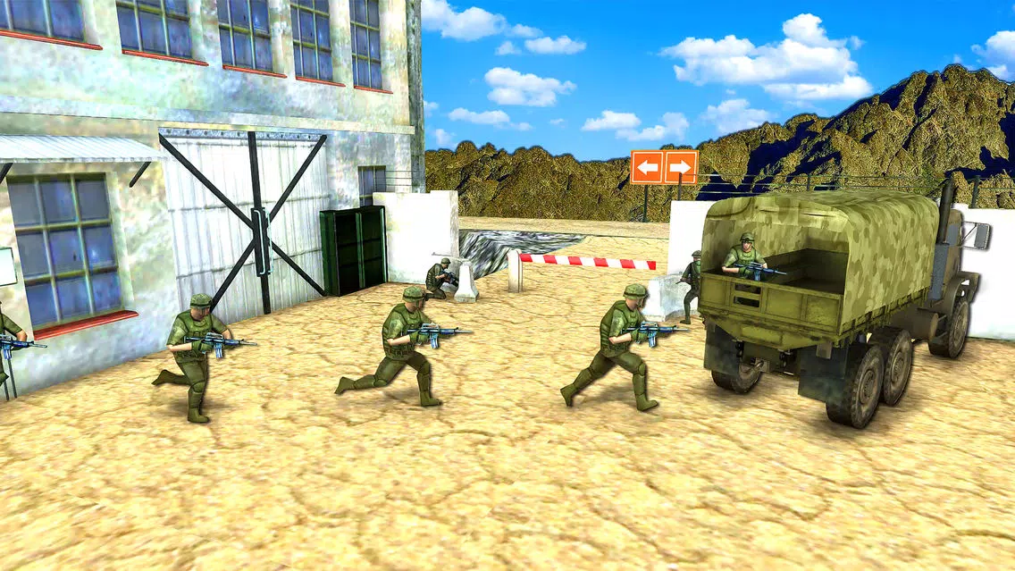 Us Offroad Army cargo truck Screenshots
