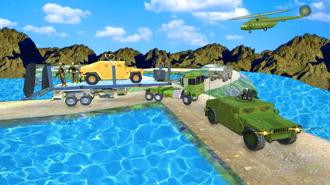 Us Offroad Army cargo truck Screenshots