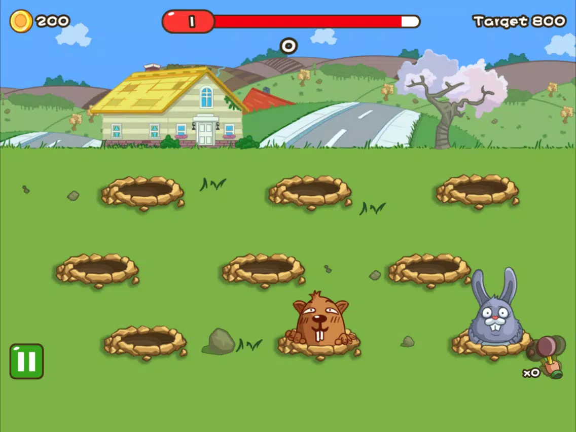 Whack a mole - HD iPad  스크린샷
