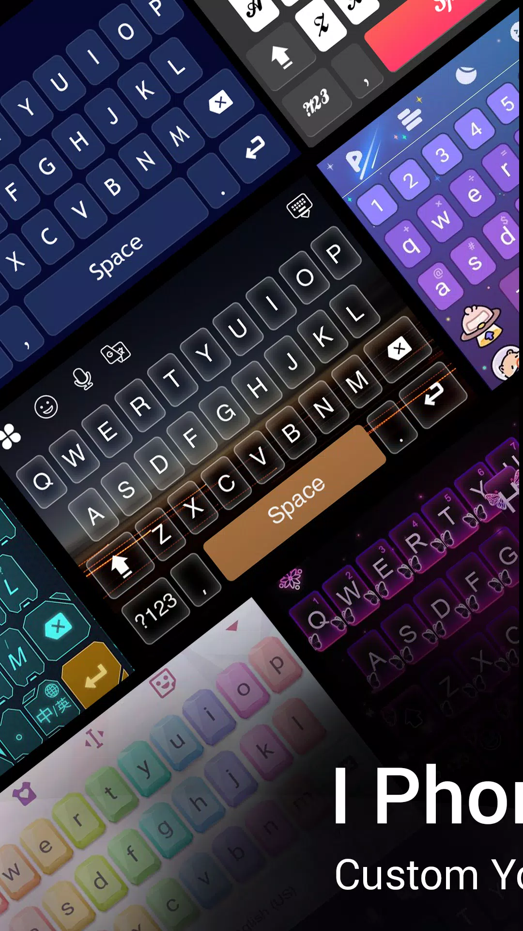 iPhone Keyboard Screenshots