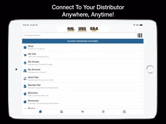 CCOM Group iPad Screenshots