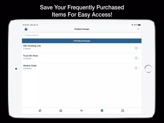 CCOM Group iPad Screenshots