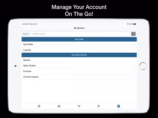CCOM Group iPad Screenshots