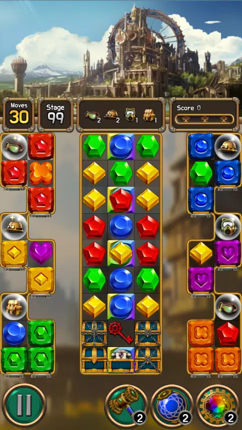 Jewel Metal World Screenshots