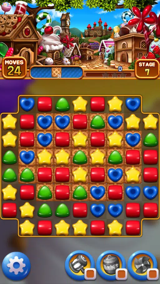 Sweet Cookies Kingdom_Match 3 Screenshots